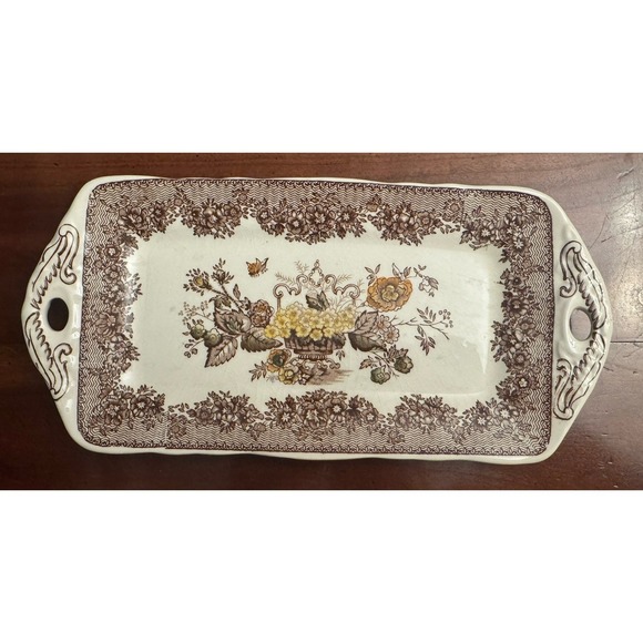 Masons Other - Vintage Ascot by Mason's Ironstone Rectangular Sandwich Tray